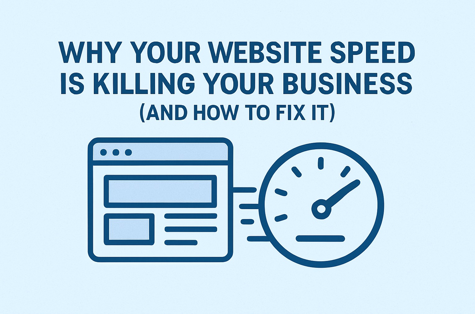 Why Your Website Speed is Killing Your Business (And How to Fix It)